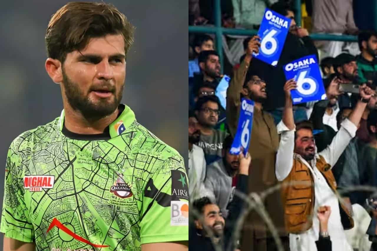 Shaheen Afridi's Home Ground in Lahore Chants Babar Azam's Name