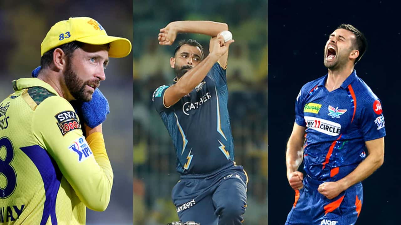 Devon Conway, Mohammed Shami & Mark Wood