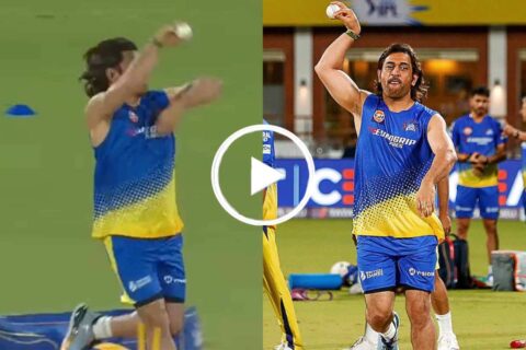 MS Dhoni to Bowl in IPL 2024? Ex-CSK Captain Spotted Practising Bowling