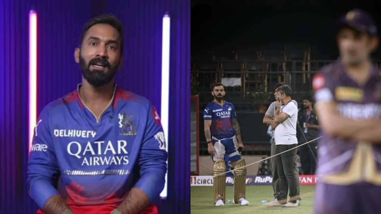 Dinesh Karthik Predicts Another Kohli vs Gambhir Face-Off at Chinnaswamy During RCB vs KKR