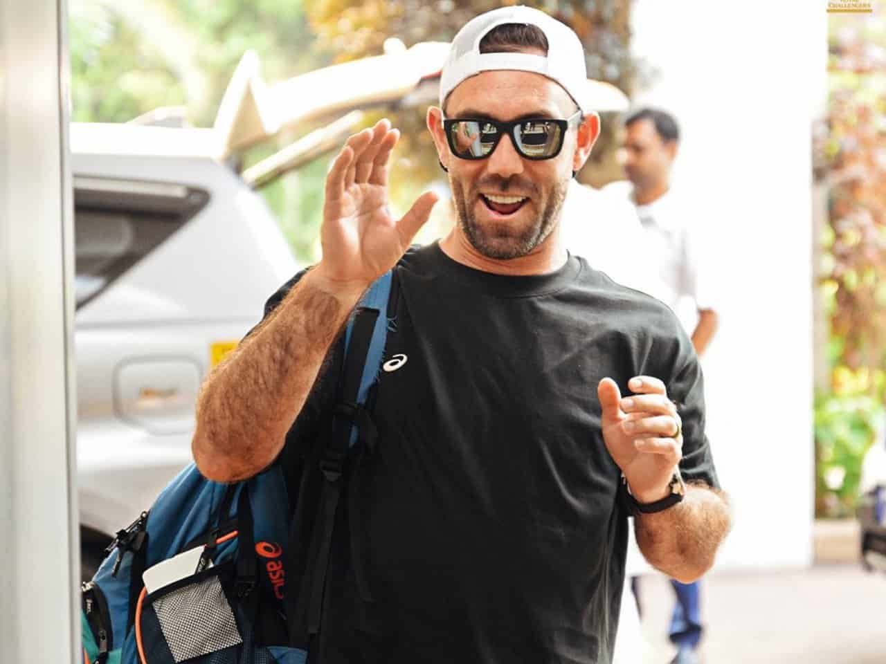 Glenn Maxwell Joins RCB in Bengaluru Ahead of IPL 2024