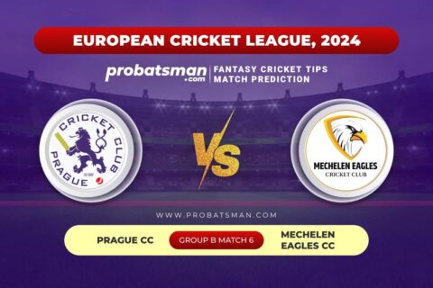 Group B Match 6 PCC vs MECC European Cricket League, 2024