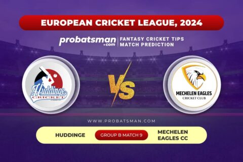 Group B Match 9 HUD vs MECC European Cricket League, 2024