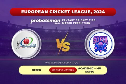 OLT vs MUS Dream11 Prediction With Stats, Pitch Report & Player Record of European Cricket League, 2024 For Match 5 of Group C