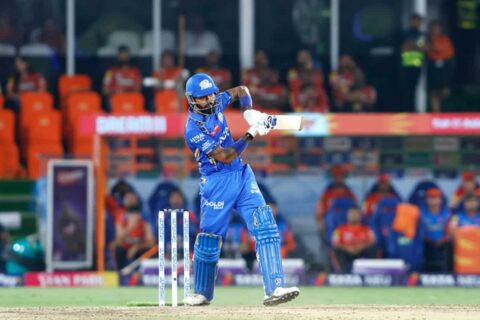 IPL 2024: Hardik Pandya Completes 100 Sixes for Mumbai Indians, Joins Rohit Sharma and Kieron Pollard in Elite Club
