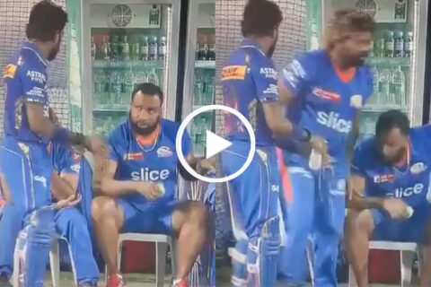 IPL 2024: [Watch] Lasith Malinga Ignores Hardik Pandya in Dugout, Walks Away Mid-Conversation
