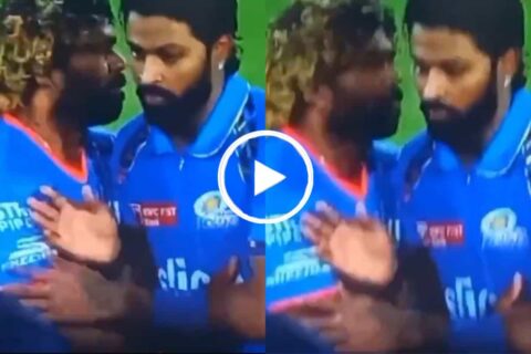 IPL 2024: [Watch] Hardik Pandya Pushed Lasith Malinga Away Forcefully