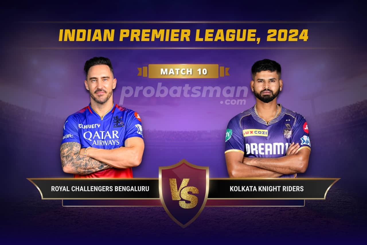 IPL 2024 Match 10 RCB vs KKR Dream11 Prediction