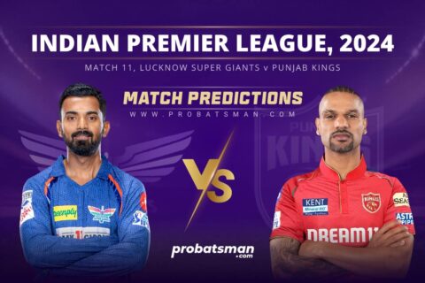 IPL 2024 Match 11 LSG vs PBKS Match Prediction