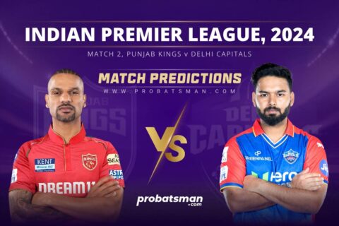 IPL 2024 Match 2 PBKS vs DC Match Prediction