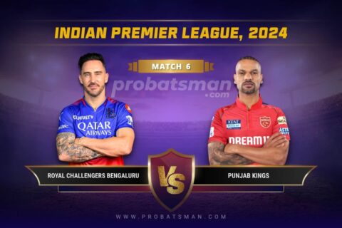 IPL 2024 Match 6 RCB vs PBKS Dream11 Prediction
