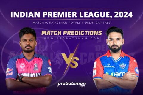 IPL 2024 Match 9 RR vs DC Match Prediction