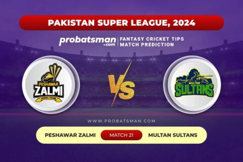 Match 21 PES vs MUL Pakistan Super League, 2024