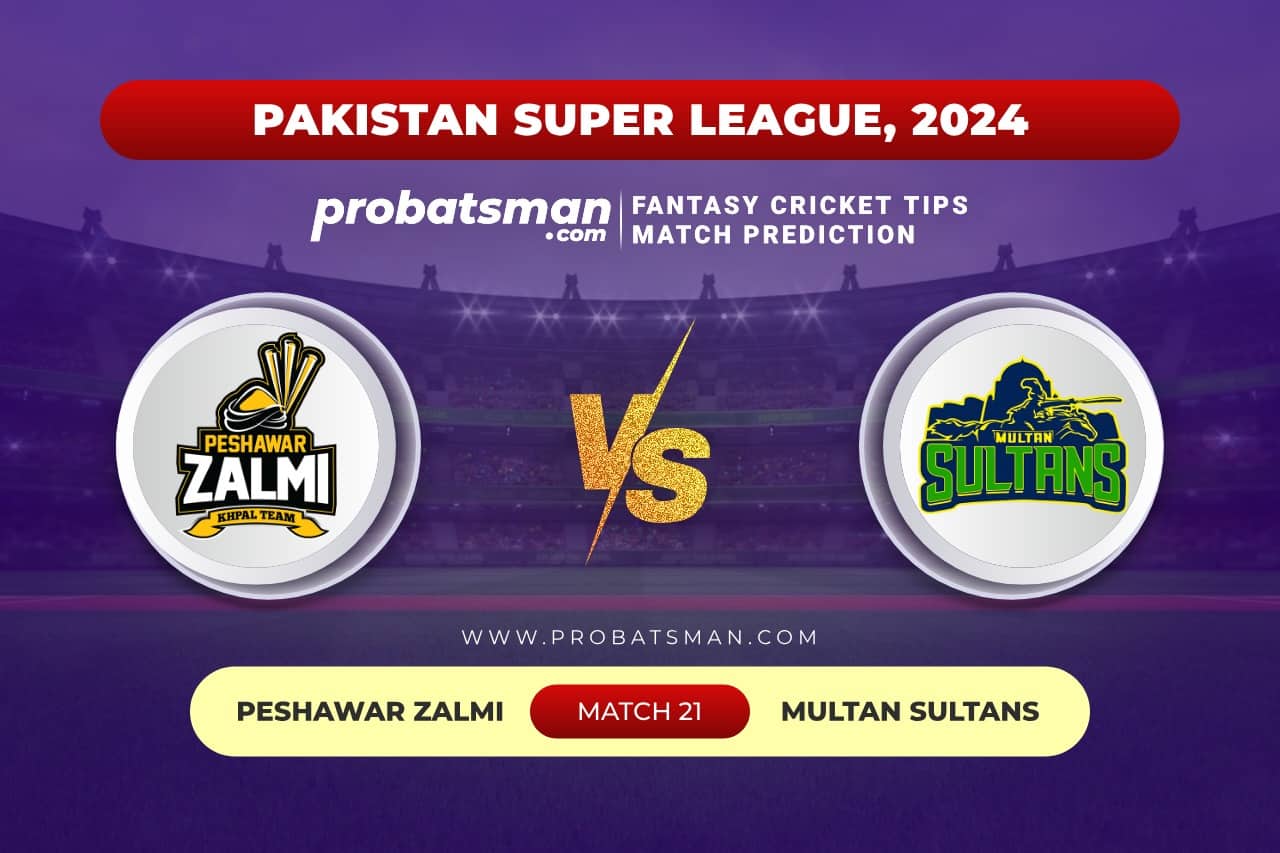 Match 21 PES vs MUL Pakistan Super League, 2024