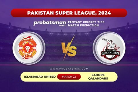 Match 23 ISL vs LAH Pakistan Super League, 2024