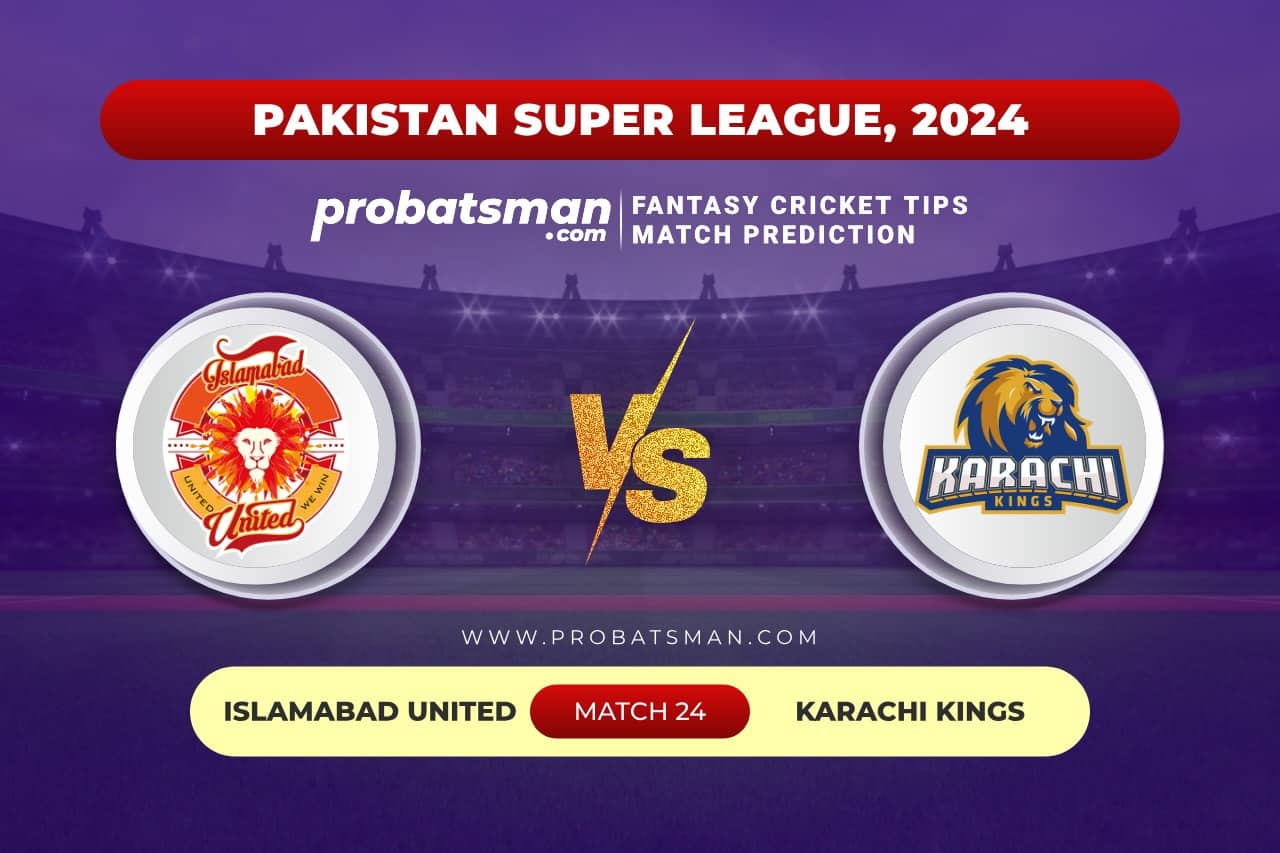 ISL vs KAR Dream11 Prediction With Stats, Pitch Report & Player Record