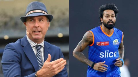 Michael Vaughan & Hardik Pandya