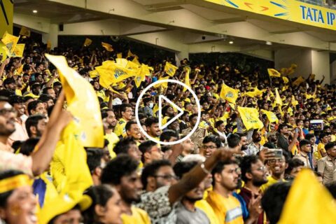 [Watch] RCB Chants in Chepauk During CSK vs RCB Encounter