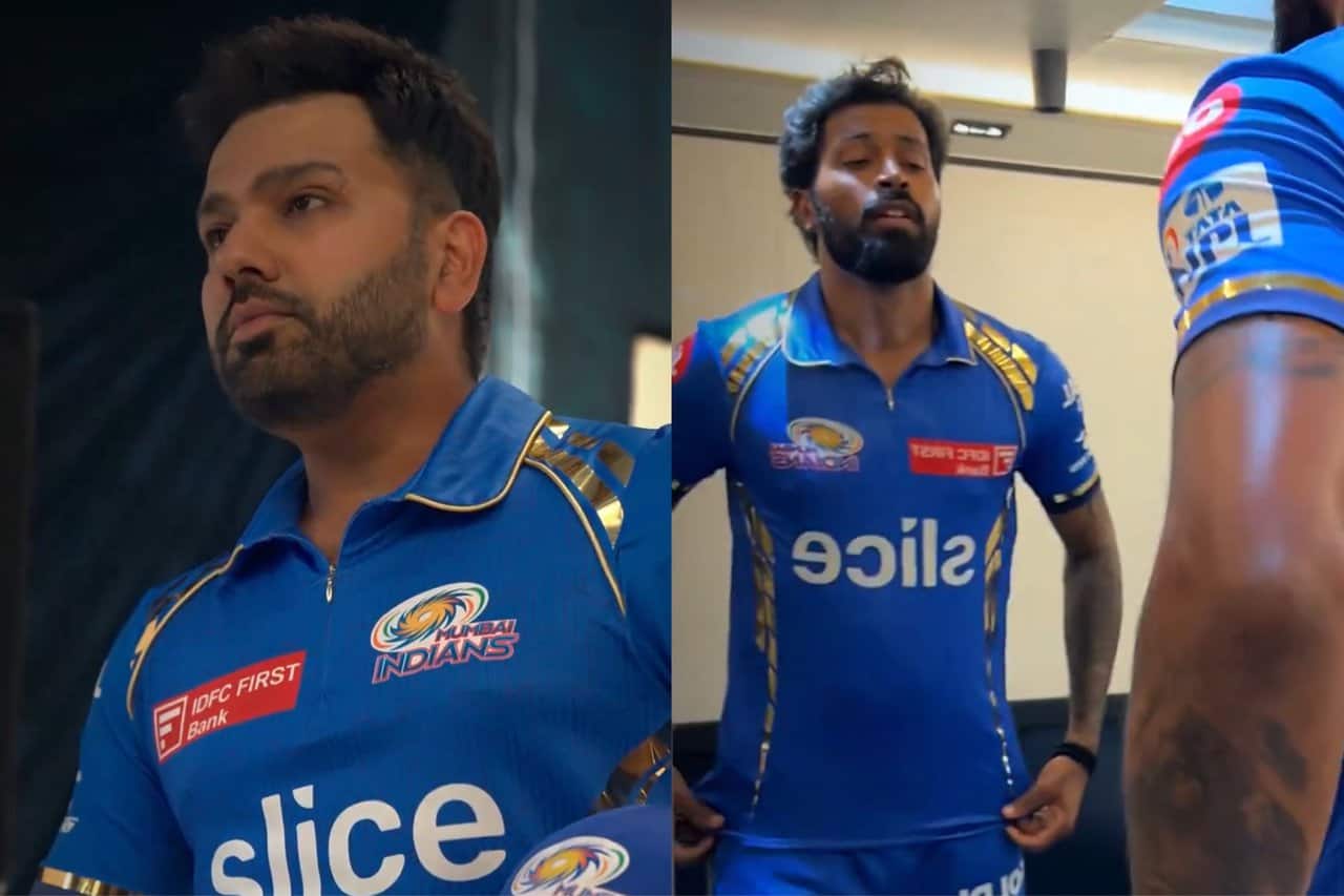 Rohit Sharma-Hardik Pandya Spotted in Mumbai Indians' New Jersey Ahead Of IPL 2024 Season