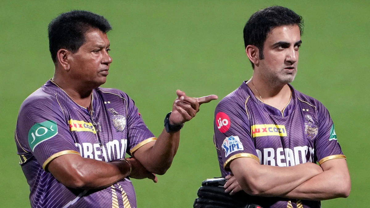 Chandrakant Pandit and Gautam Gambhir