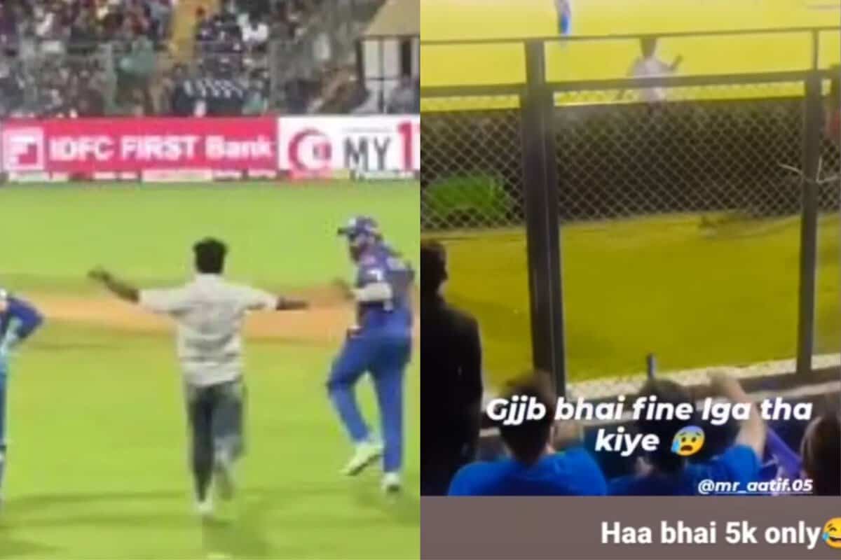 IPL 2024: Wankhede Intruder Fined Just 5K for Breaching Security to Meet Rohit Sharma
