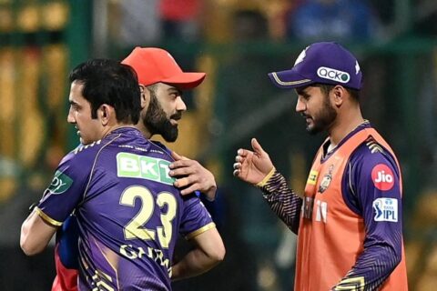 IPL 2024: ‘Masala Toh Khatam Ho Gaya’ – Virat Kohli Mocks Fans Waiting for His Fight With Gautam Gambhir During RCB vs KKR Clash