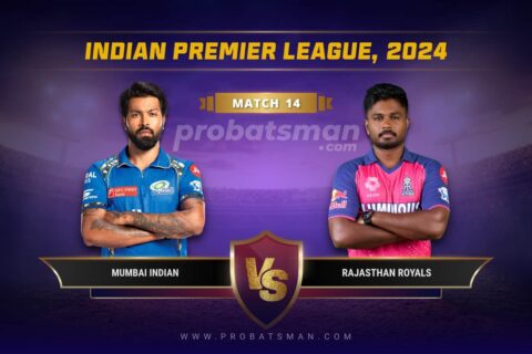 IPL 2024 Match 14 MI vs RR Dream11 Prediction