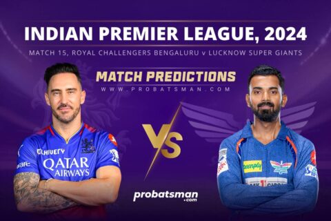 IPL 2024 Match 15 RCB vs LSG Match Prediction