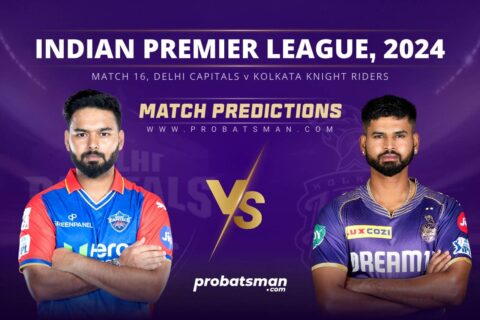IPL 2024 Match 16 DC vs KKR Match Prediction
