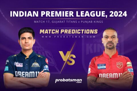 IPL 2024 Match 17 GT vs PBKS Match Prediction