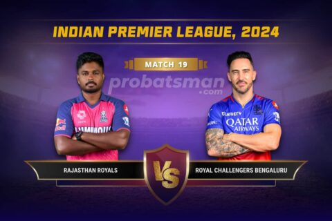 RR vs RCB Dream11 Prediction With Stats, Pitch Report & Player Record of IPL, 2024 For Match 19