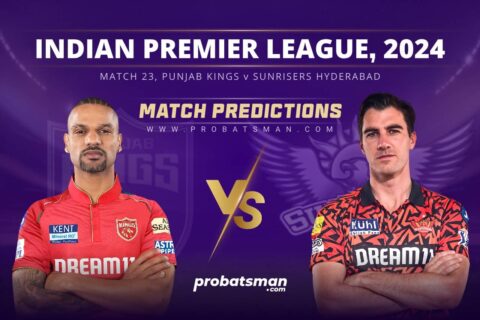 IPL 2024 Match 23 PBKS vs SRH Match Prediction