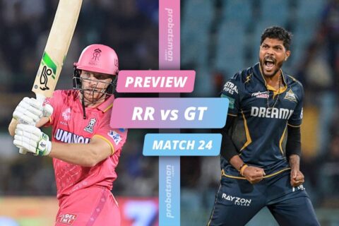 IPL 2024 Match 24 RR vs GT Match Preview