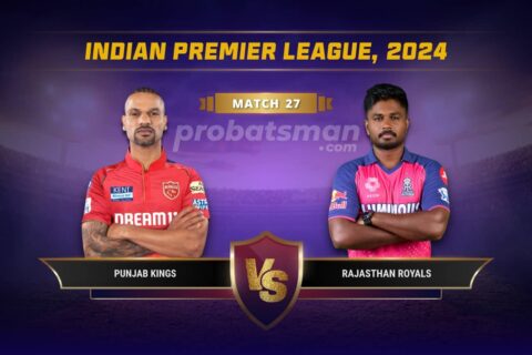 PBKS vs RR Dream11 Prediction With Stats, Pitch Report & Player Record of IPL, 2024 For Match 27