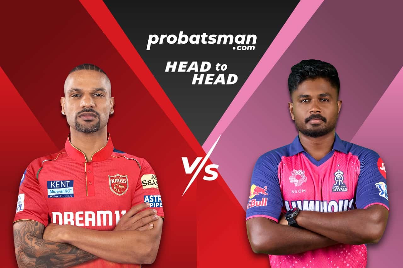 IPL 2024 Match 27 PBKS vs RR Head-to-Head Records