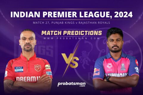 IPL 2024 Match 27 PBKS vs RR Match Prediction