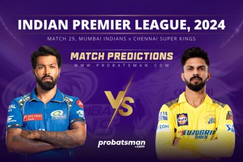 IPL 2024 Match 29 MI vs CHE Match Prediction