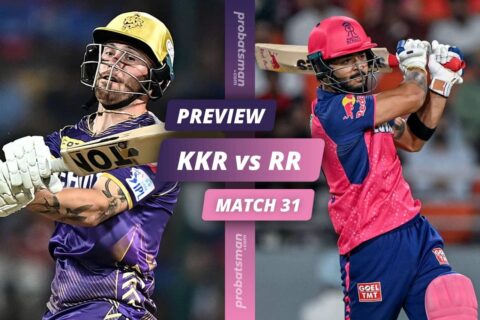 IPL 2024 Match 31 KKR vs RR Match Preview