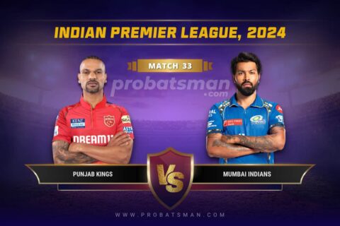 IPL 2024 Match 33 PBKS vs MI Dream11 Prediction