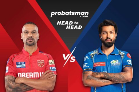 IPL 2024 Match 33 PBKS vs MI Head-to-Head