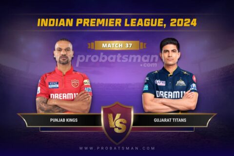 PBKS vs GT Dream11 Prediction With Stats, Pitch Report & Player Record of IPL, 2024 For Match 37