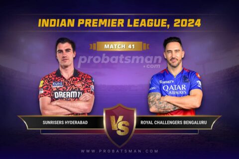 SRH vs RCB Dream11 Prediction With Stats, Pitch Report & Player Record of IPL, 2024 For Match 41
