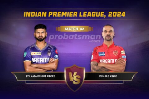 IPL 2024 Match 42 KKR vs PBKS Dream11 Prediction