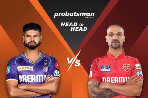 IPL 2024 – Match 42: KKR vs PBKS Head-to-Head Records between Kolkata Knight Riders vs Punjab Kings