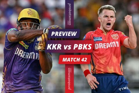 IPL 2024 Match 42 KKR vs PBKS Match Preview