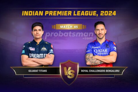 IPL 2024 Match 45 GT vs RCB Dream11 Prediction