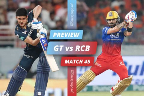 IPL 2024 Match 45 GT vs RCB Match Preview