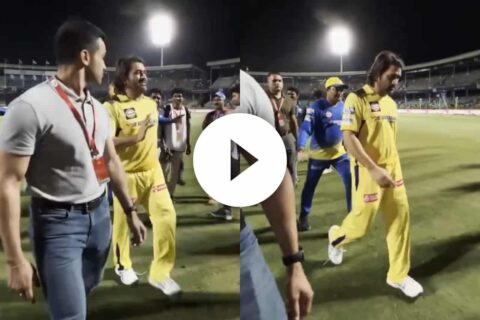 MS Dhoni Spotted Limping after DC vs CSK Match of IPL 2024