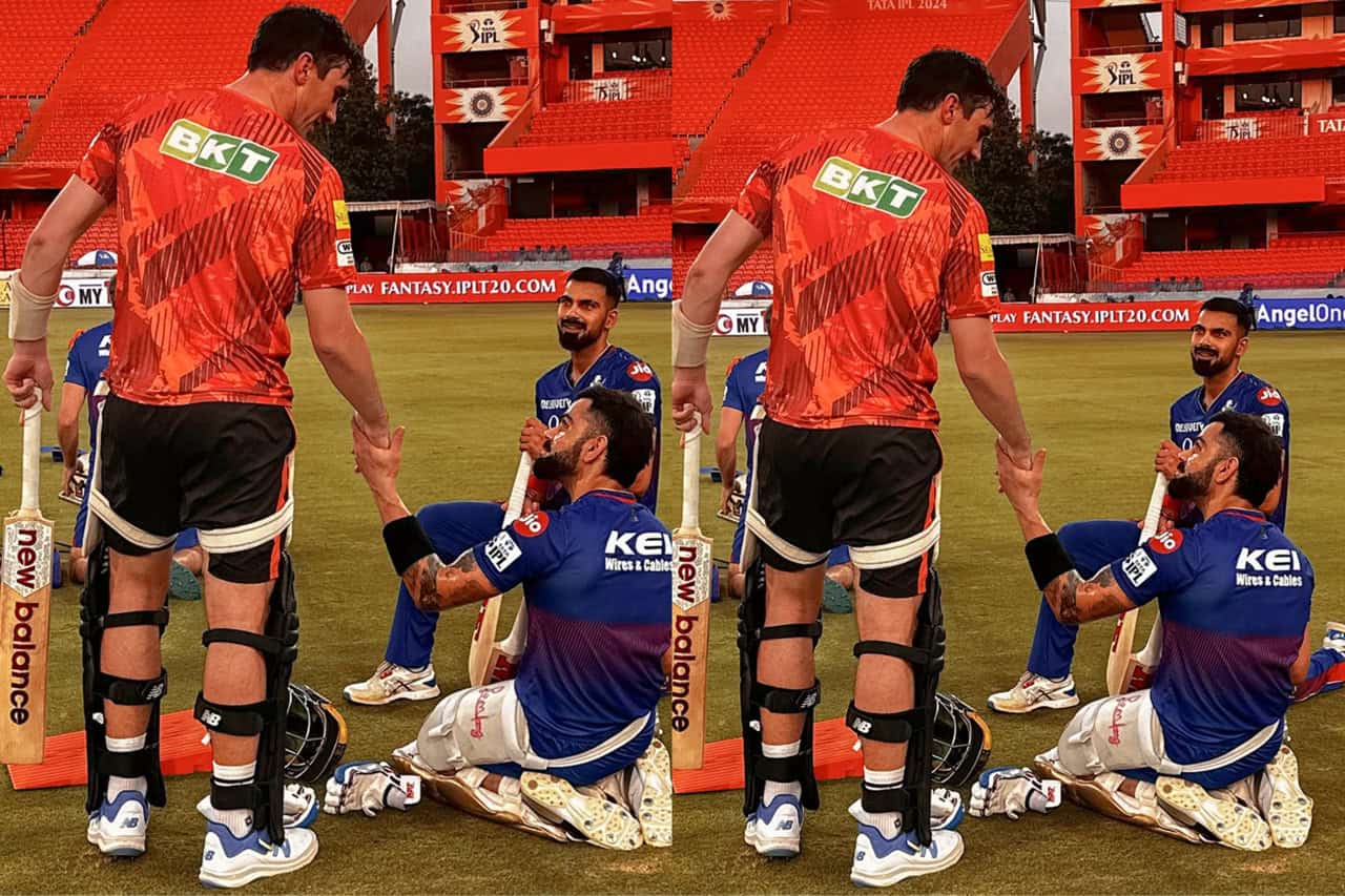 Pat Cummins’ Interaction With Virat Kohli Ahead of SRH vs RCB Goes Viral