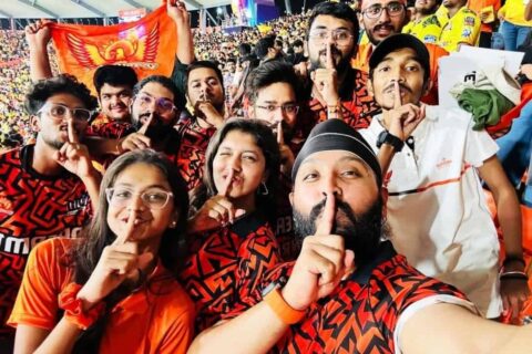 IPL 2024: ‘Gaddar Hyderabad Fans’ Copy Pat Cummins Silence Gesture To Mock CSK
